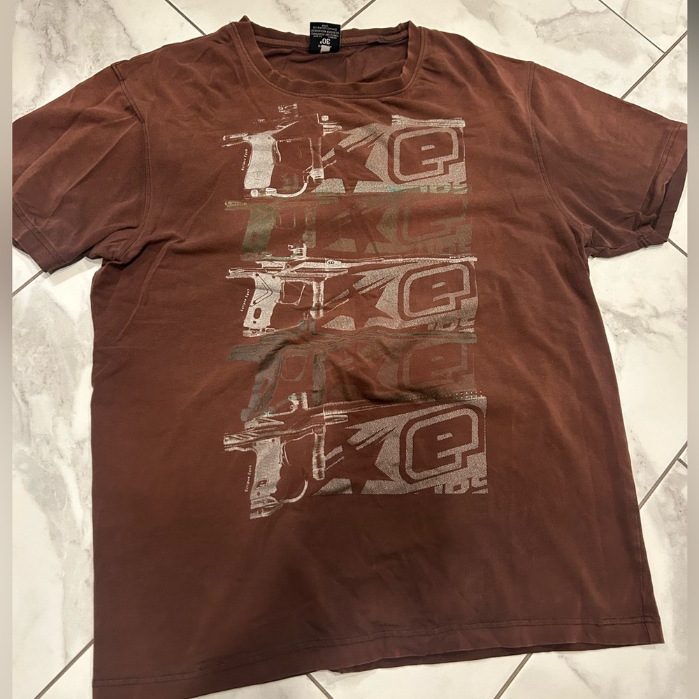 y2k Planet Eclipse grunge paintball graphic tee